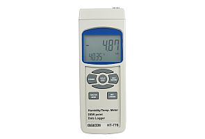 มิเตอร์วัดอุณหภูมิ และ ความชื้น Thermometer And Humidity Meter รุ่น HT-776